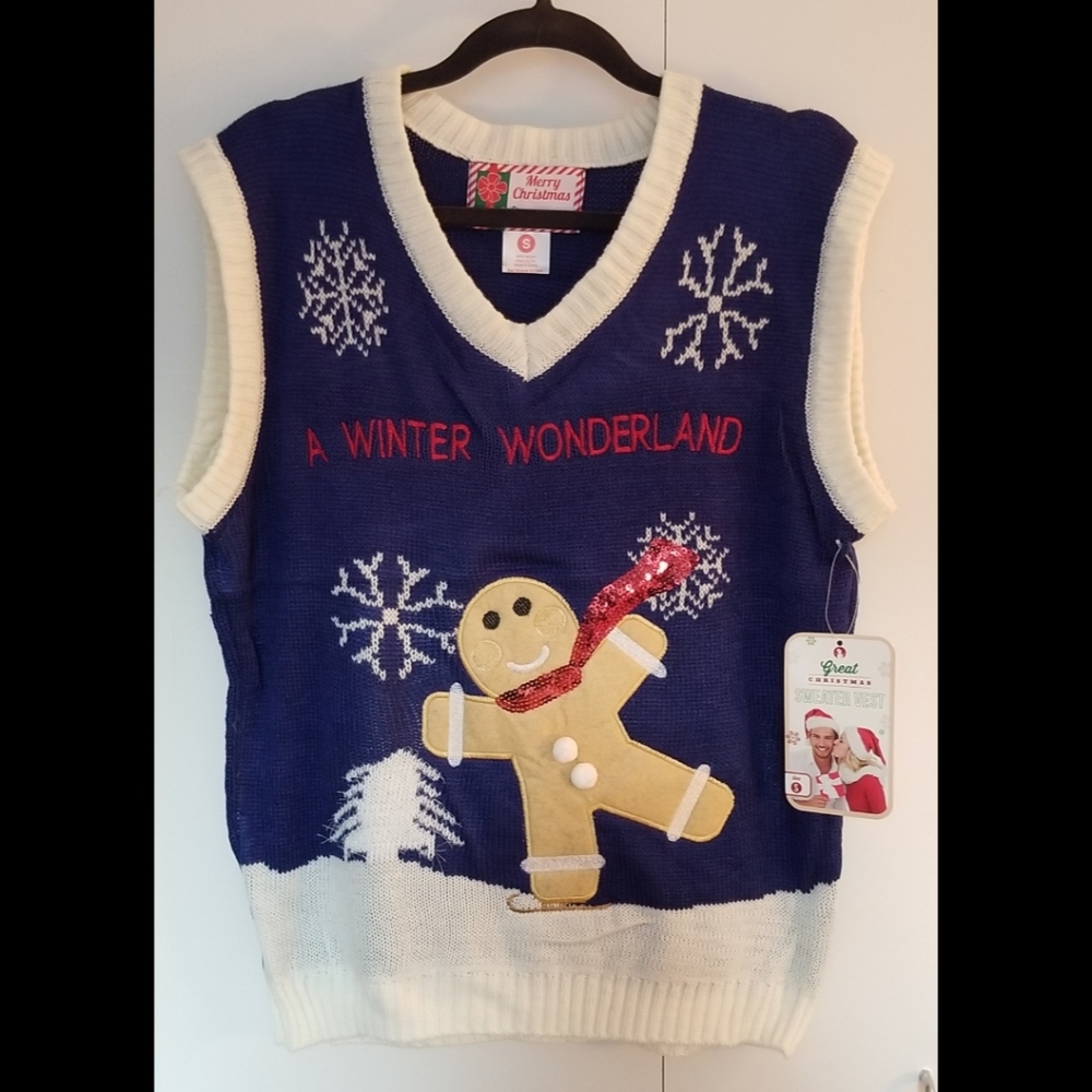 Ugly Christmas Sweater Vest!